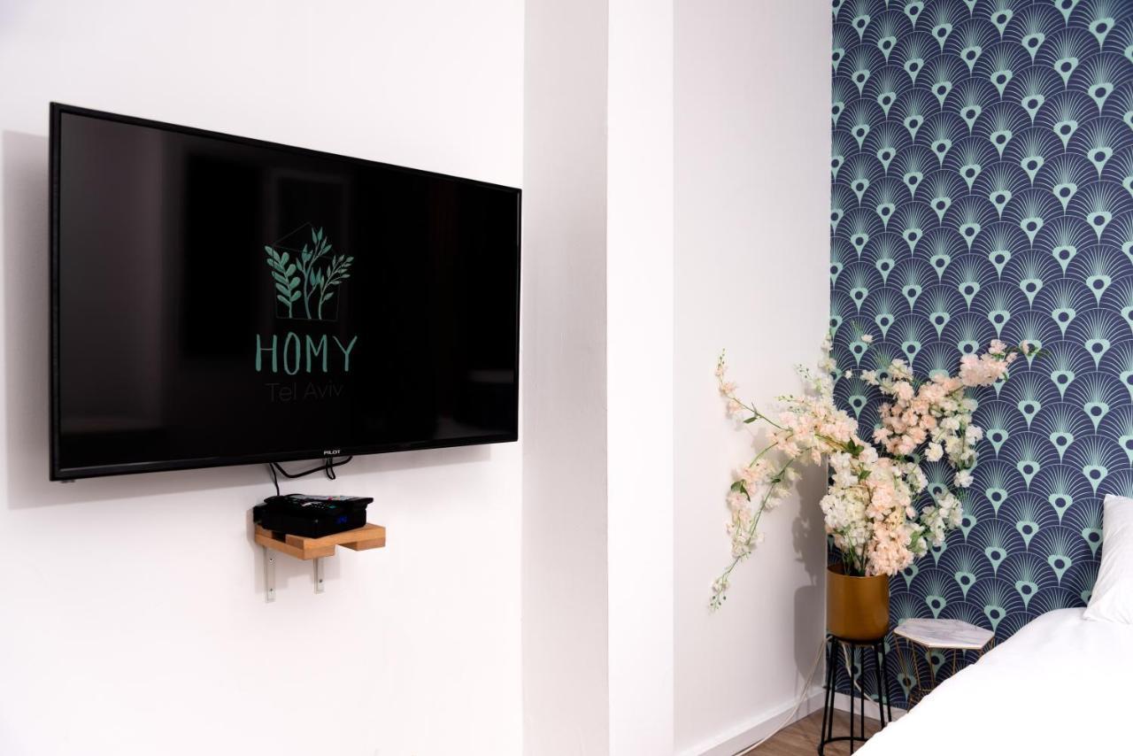 Stylish Studio Apartments On Dizengoff By Homy テル・アビブ エクステリア 写真