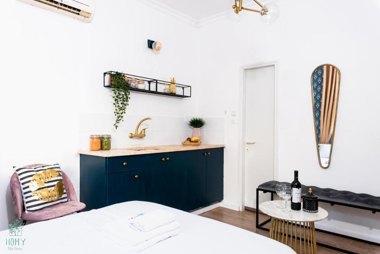 Stylish Studio Apartments On Dizengoff By Homy テル・アビブ エクステリア 写真