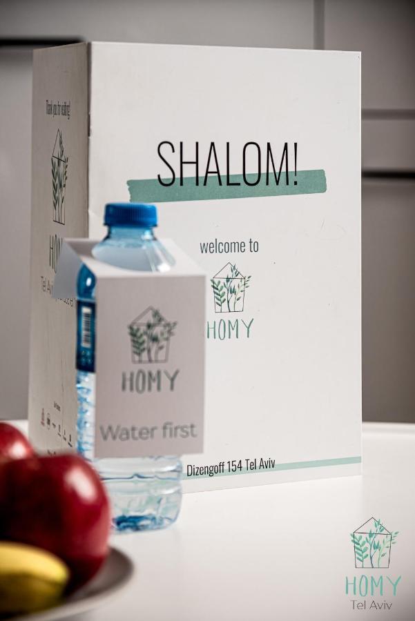 Stylish Studio Apartments On Dizengoff By Homy テル・アビブ エクステリア 写真